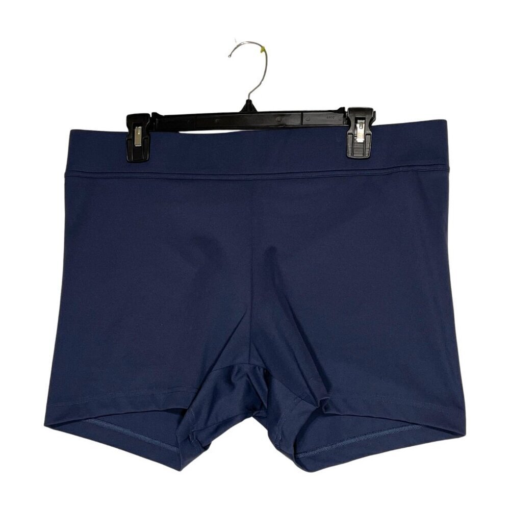 ADIDAS Womens Primegreen Tights Shorts Navy Size XL